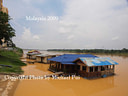 MP147034 FLoating House Kelantan River Malaysian scenes Image